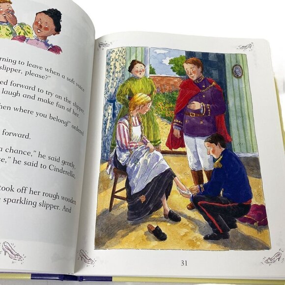 Grimms and Andersen's Fairy Tales Childrens Book Parragon Hardcover - Picture 4 of 16